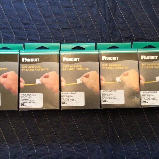 Panduit Self Laminating P1 Label Cassettes - S100X125VAC - Image 3 of 3