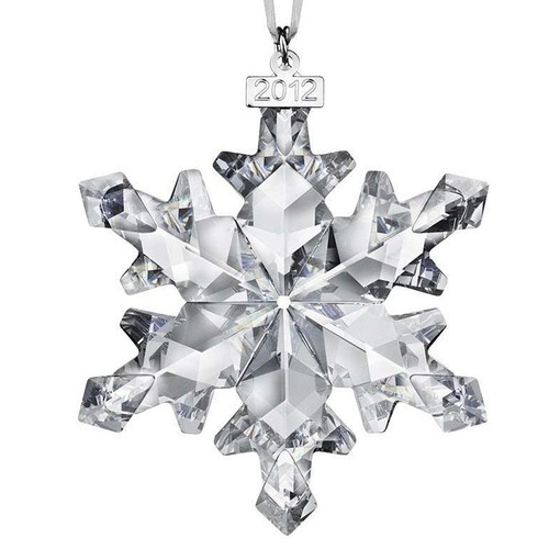 Swarovski Ornament, Annual Christmas Snowflake, 2012 (1125019) 3.0" NIB