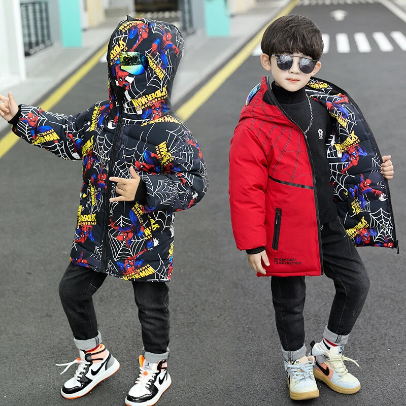 Spiderman coat store