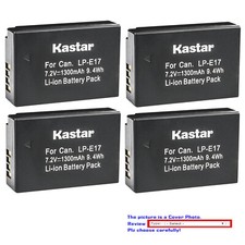 Kastar Replacement Battery Pack for Canon LP-E17 LPE17  Canon EOS 8000D Camera
