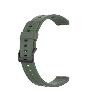 For Huawei Band B6/TIMEX TW2T35400 16mm Silicone Watch Band Wristband Soft Strap