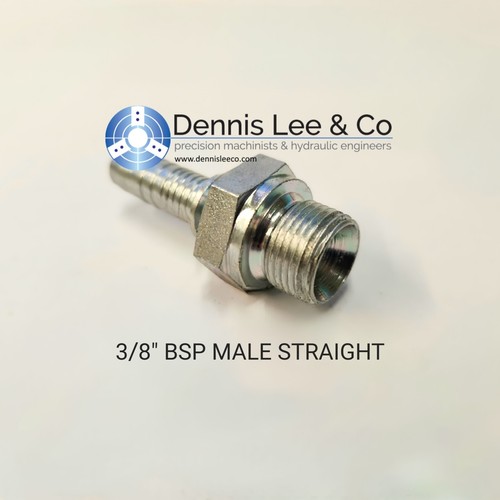 Hydraulic Hose Assembly 3/8" 2 Wire hose Pick your size and fittings - Picture 5 of 6