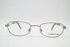 Vintage CERRUTI 1881 C 1237 Gold Oval Eyeglasses