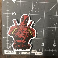 Deadpool Adult Humor Skateboard Laptop Guitar Sticker B14M