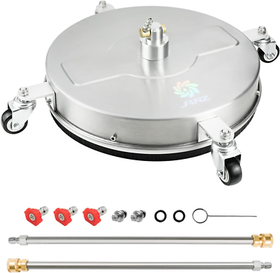 #ad 17quot; Pressure Washer Surface Cleaner with 4 Wheels amp; 4000 PSI Power $166.99