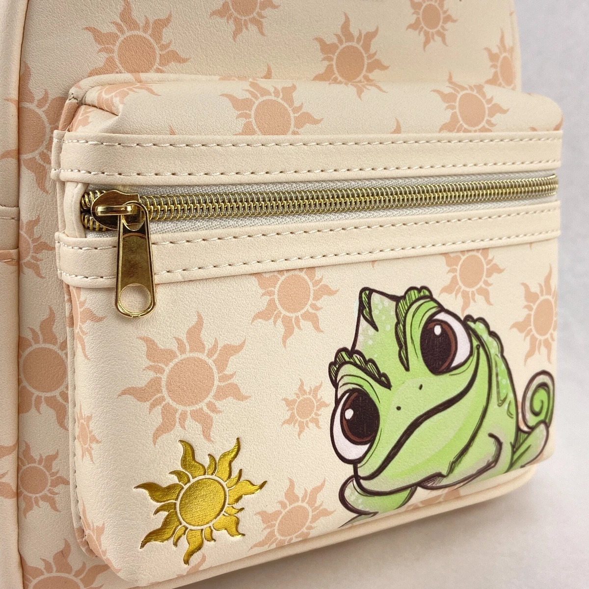 Loungefly Disney Tangled Pascal Sun Mini Backpack