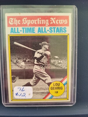 1976 Topps Lou Gehrig (All Time All-Star) | PSA CardFacts - View #8