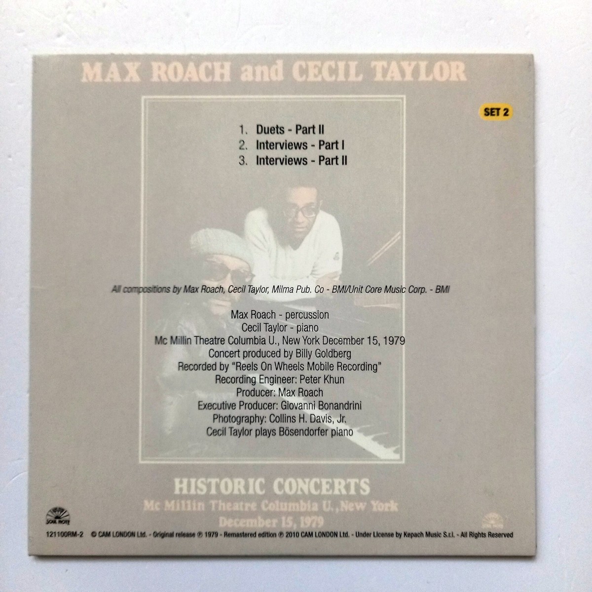 CECIL TAYLOR – THE COMPLETE REMASTERED RECORDINGS ON BLACK SAINT 