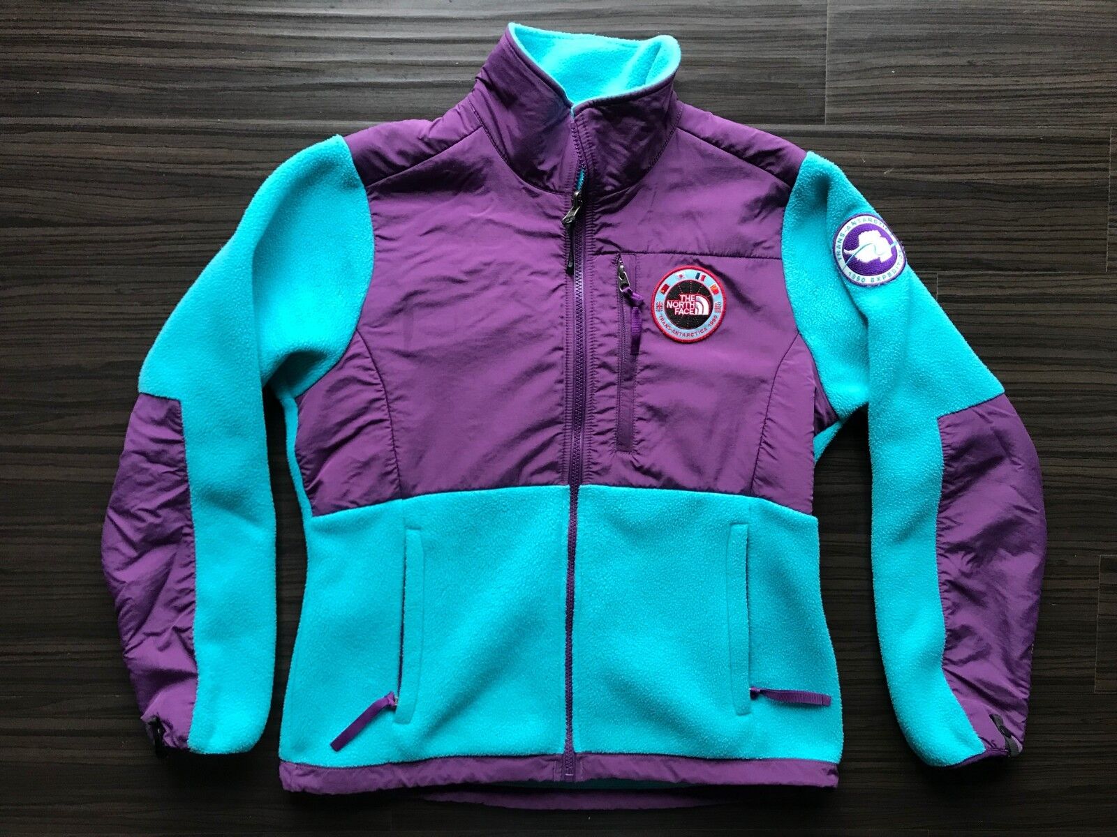 The North Face TNF Zip Fleece Jacket Trans Antarctica Coat 90s Denali  Women's M