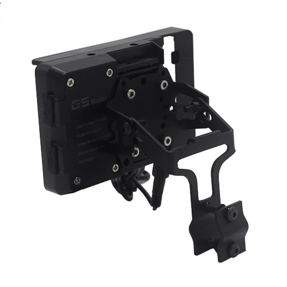 Suporte de navegação carregamento USB para telefone Yamaha TENERE 660 XT660Z montagens GPS - Imagem 3 de 4