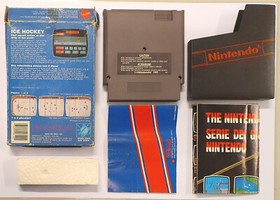 Console Game Play Gioco NINTENDO 8 BIT EUR PAL A Mattel NES-HY-ITA-1 Ice Hockey