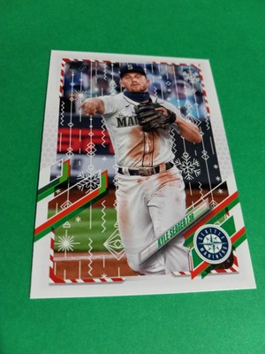 2021 Topps Walmart Holiday #HW92 Kyle Seager Seattle Mariners