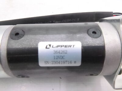 Genuine Lippert 364262 In-Wall Slide-Out Motor with Brake 12VDC