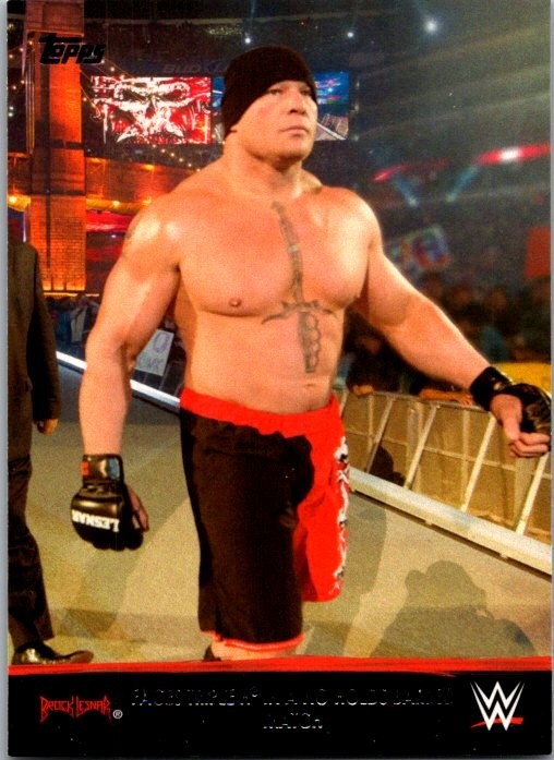 Brock Lesnar WWE Topps 2016 25 of 40 