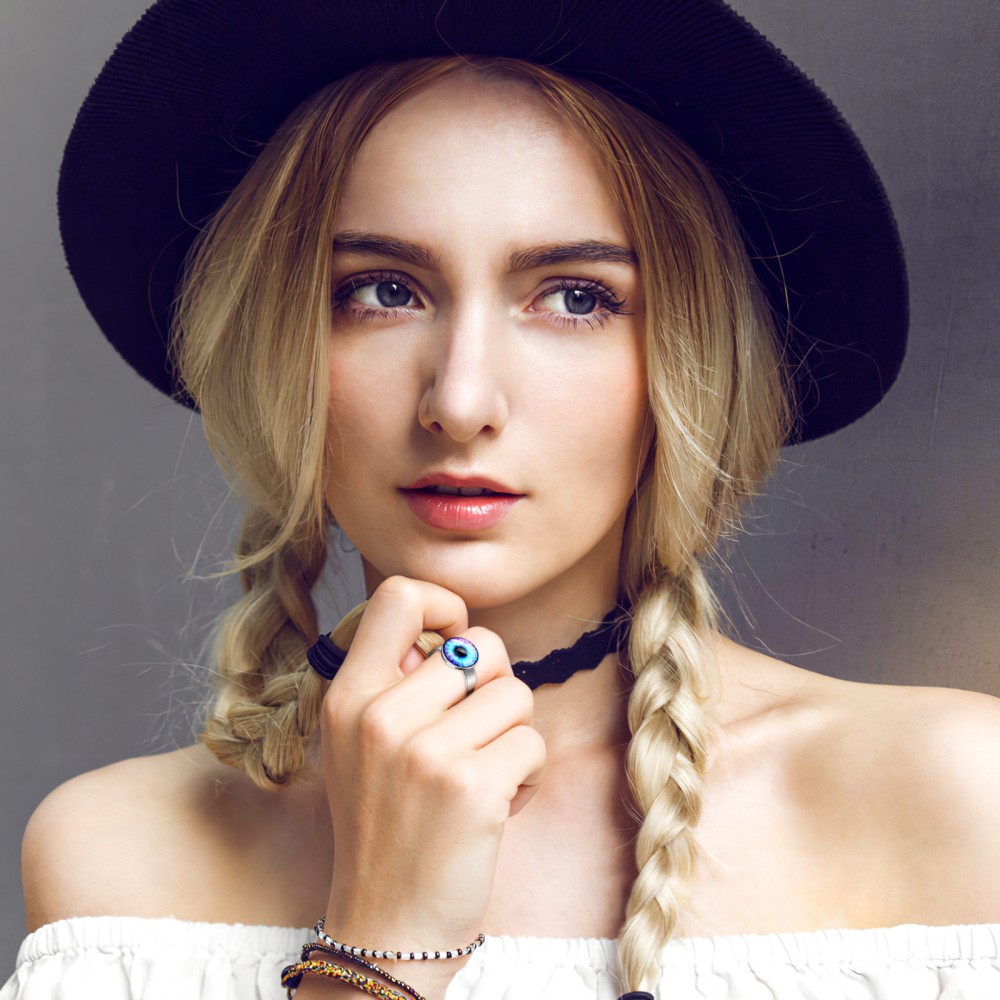 20 Pcs Bezel Blanks Rings Stainless Steel Adjustable Base