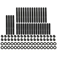 Black Cylinder Head Studs For Small Block Chevrolet SBC 265 267 283 302 350