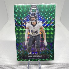 Panini 2024 Mosaic Green Mosaic Prizm Kyle Hamilton #21 Baltimore Ravens