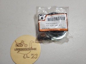 NEW for 86-16 Harley Davidson Softail 41mm Fork Rebuild Kit Tube Bushing Seals