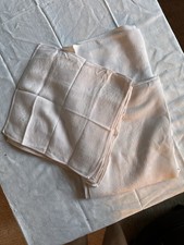 Pale Pink Shiny Damask Tablecloth Napkins