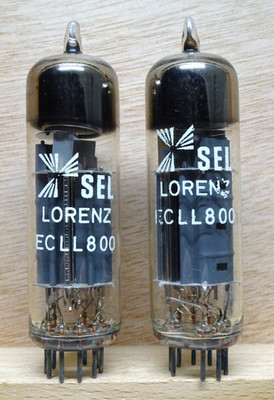 Pair: LORENZ ECLL800 | NOS   Tubes Röhren Valve ( 6KH8 )