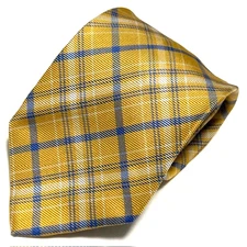 Altea Milano Tie Silk Plaid Check Design Stylish Preppy Sharp Dapper Academia
