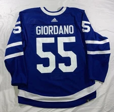 Mark Giordano Game Worn Used Jersey April 1 & 8 2024