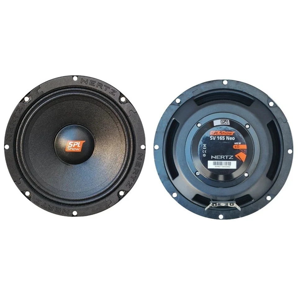 2 HERTZ SPL SHOW SV165NEO SV165 NEO midrange 16,5 cm 150 watt rms portiere auto - Immagine 3 di 4