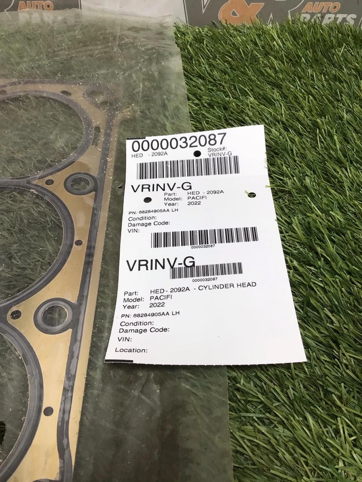 ✅ Culata CHRYSLER PACIFICA 2024 Pn: 68284905aa Lh OEM Foto 4 de 4