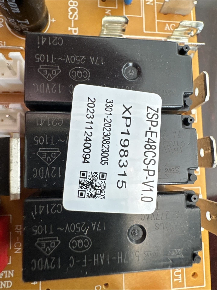 Control Board Zephyr ZSP-E48CS 48" 1200 CFM Wall Chimney Range Hood - Image 2 of 3