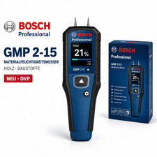 Bosch Professional GMP 2-15 Materialfeuchtigkeitsmesser Holz Baustoffe Neu OVP