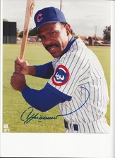 ANDRE     DAWSON     CUBS/  HOF     SIGNED   8X10   PHOTO