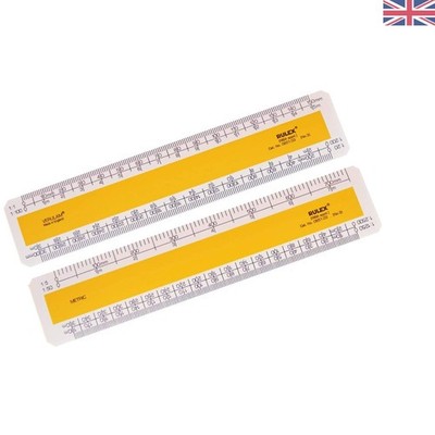 16 cm leichtes RIBA zugelassenes Maßstab Lineal - perfekt für Architekten & Ingenieure