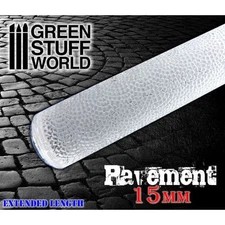 Green Stuff World GSW Rolling Pin - Pavement 15mm - Scenery Diorama Wargaming Wa