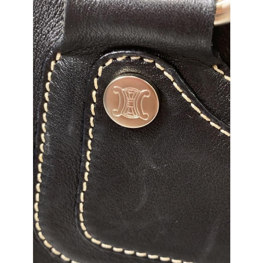 Celine Handbag Black Solid Authentic - image 7
