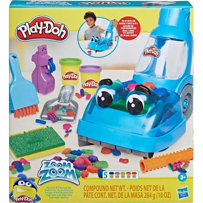 Play-Doh Zoom Zoom Saugen und Aufräumen Set