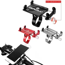 NEW Aluminum Motorcycle Bike Bicycle Holder Mount Handlebar For Cell Phone GPS