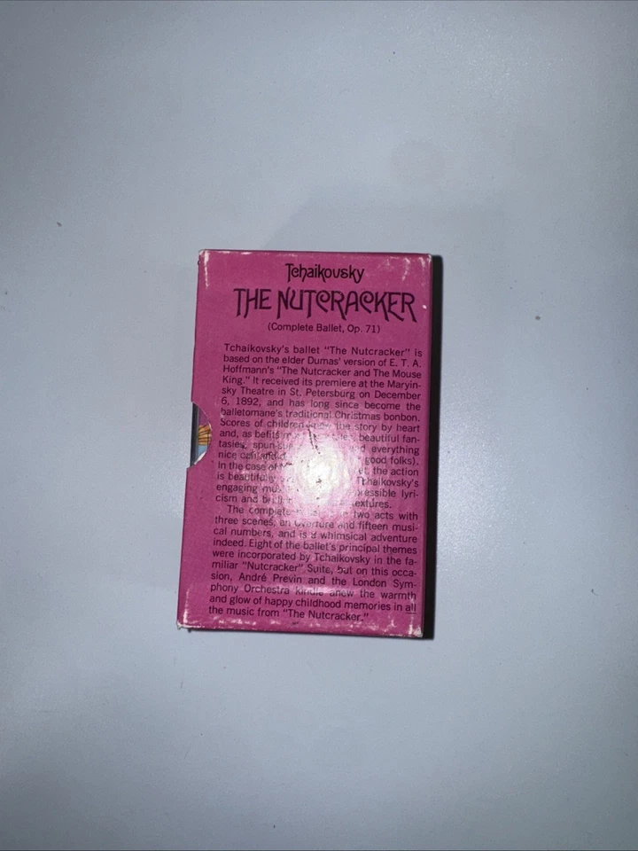 Tchaikovsky Nutcracker Christmas Complete Ballet Op. 71 2 Cassette Tape Box Set) - Image 4 of 4