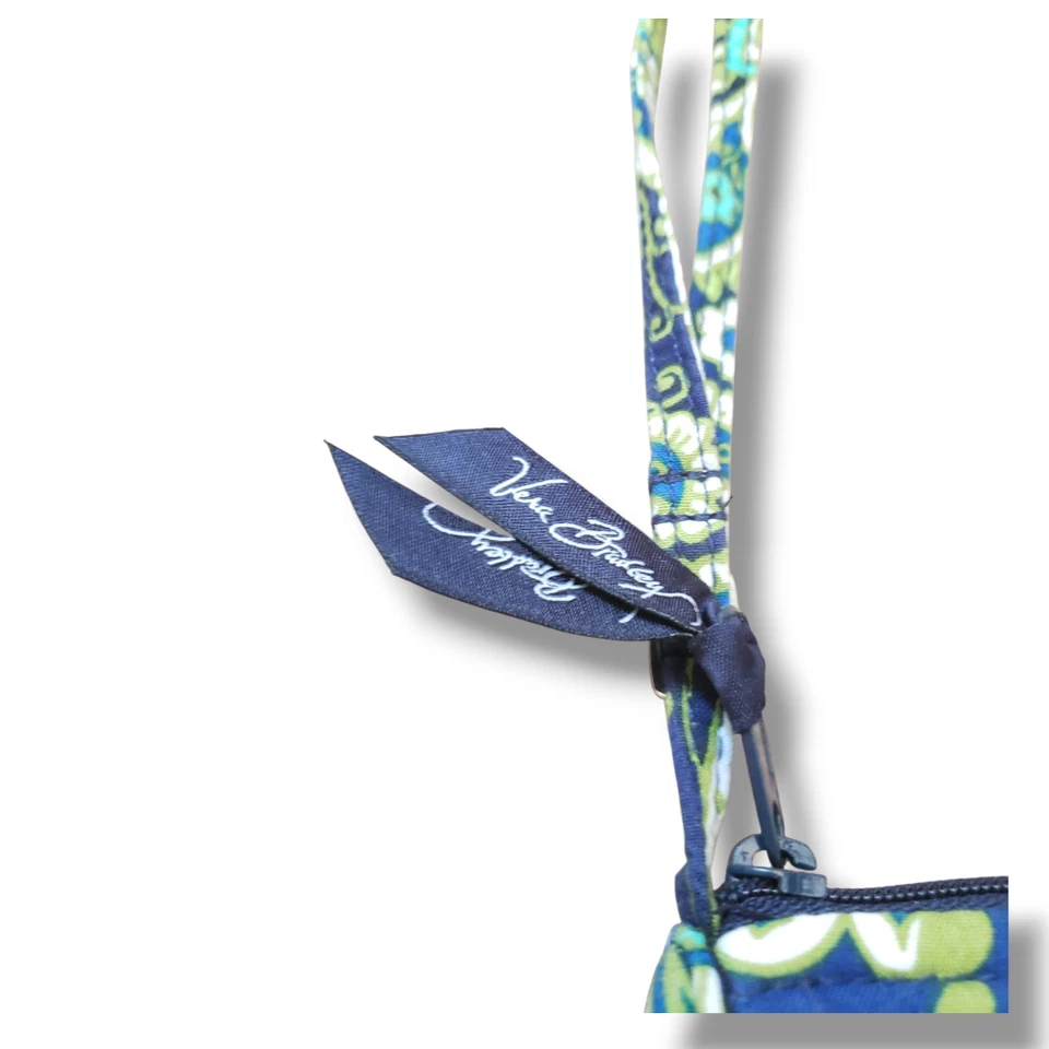 Cartera Bandolera Vera Bradley Rhythm and Blues Frannie Cachemira Retirada Difícil de Encontrar Foto 4 de 4