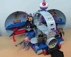 New ListingVintage 1990 Playmates Ninja Turtles Technodrome Near Complete TMNT+ 4 figures