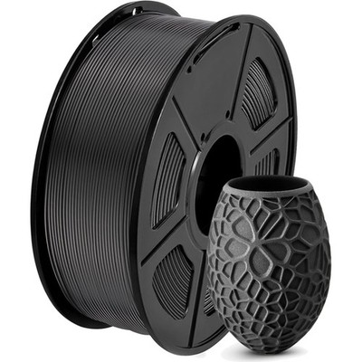 PLA 3D Printer Filament Black 1.75mm 1kg Neatly Wound High Accuracy