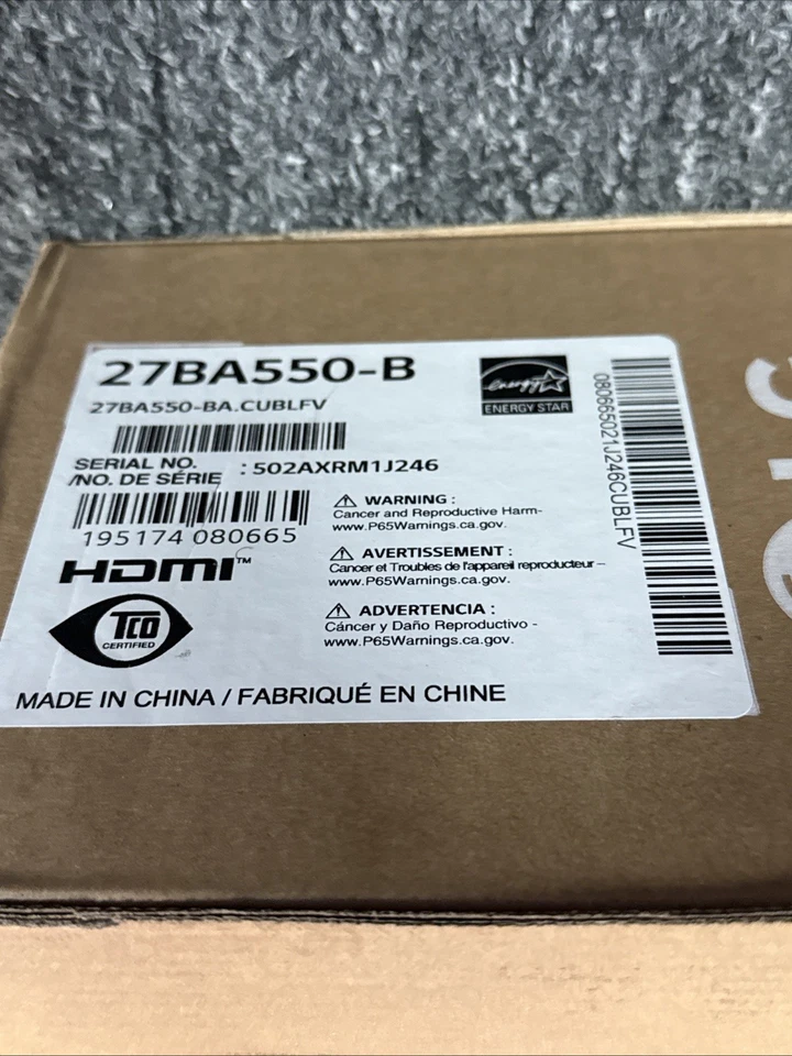 LG 27MP450-B 27" FHD Borderless Monitor New Sealed ￼ - Image 2 of 2