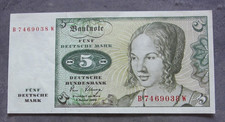 Geldschein, 5DM, Deutsche Mark (406/02)
