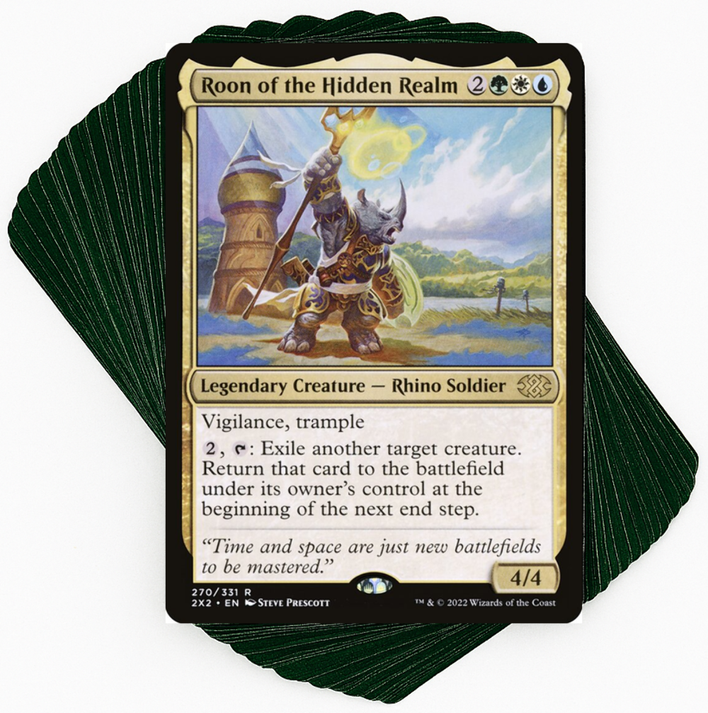 ***Custom Commander Deck*** Roon of the Hidden Realm - Blink Combo - EDH  Magic