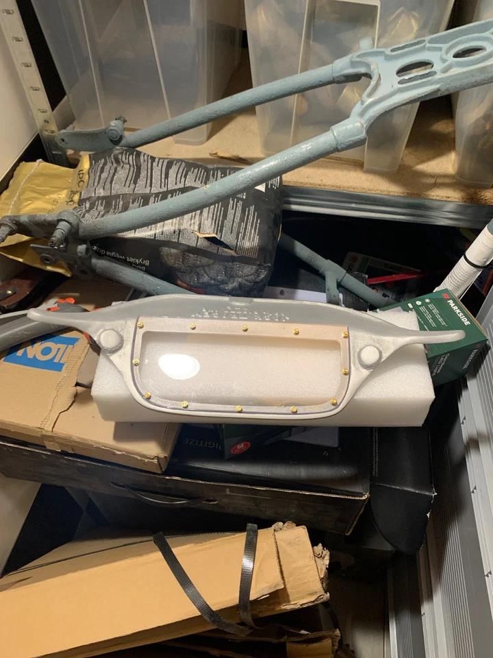 JACK TRACEY SPORT ESCUDO DE ALUMINIO Harley Davidson WRTT WR WLDR WLD UL KNUCKLE Foto 4 de 4