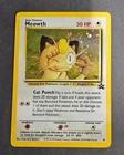 Vintage Pokemon 2000 Promo Black Star Game Boy #10 Meowth-Holo Card Swirl LP