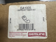 Gemline GA1005 Defrost Timer Kit New Old Stock