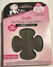 Hollywood Fashion Secrets Gentle No-Show Concealers DEEP Skin Tones - 4Pairs