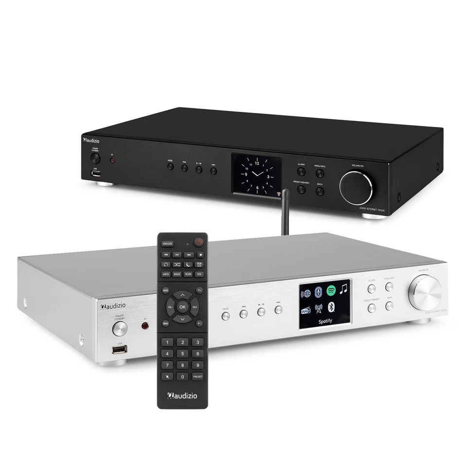 Audizio Adria DAB Internet Radio with Bluetooth, Spotify Connect & DAB+ Digital
