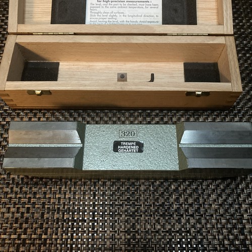 🇺🇸E.D.A. 61R Niveau 8" High Precision Level 0.05mm/m .0005/10" 10 Seconds - Picture 4 of 7