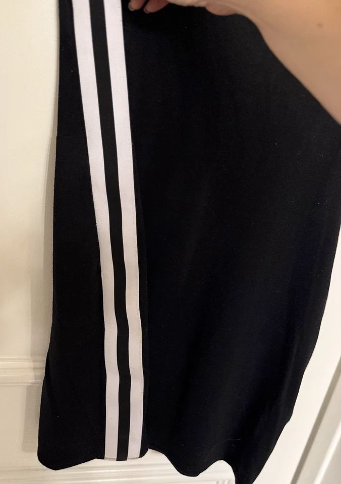 Платье-рубашка Marc New York женское размер средний в полоску черное эластичное - Изображение 4 из 4